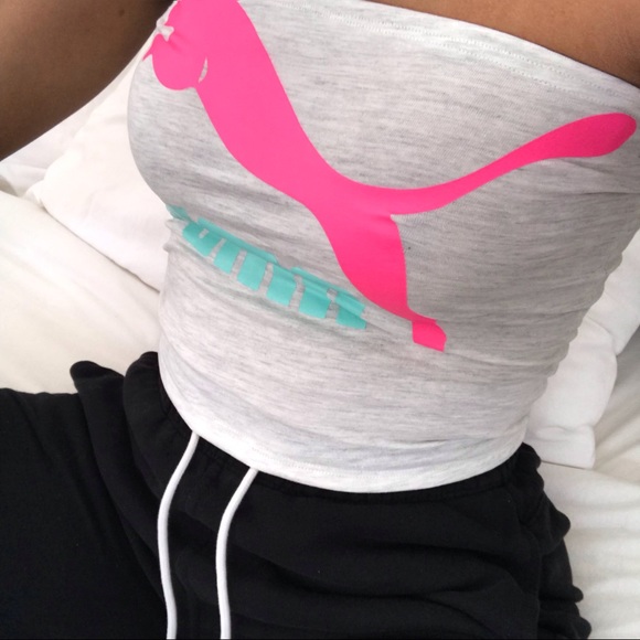 Puma Other - Gray puma tube top xs